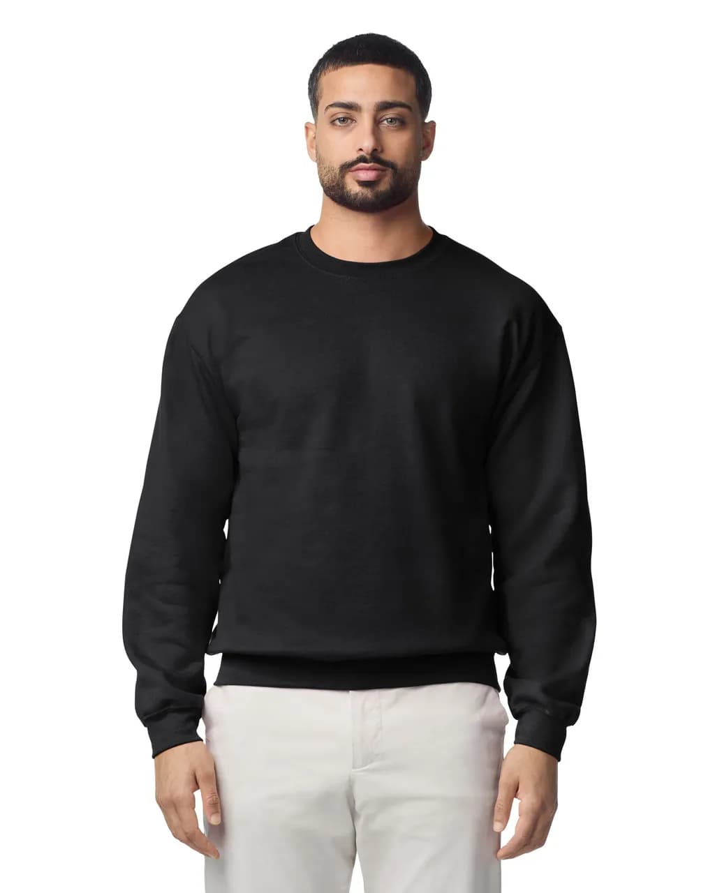 Gildan 18000 – Black, front
