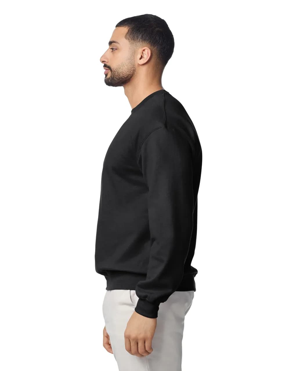 Gildan 18000 – Black, sleeve