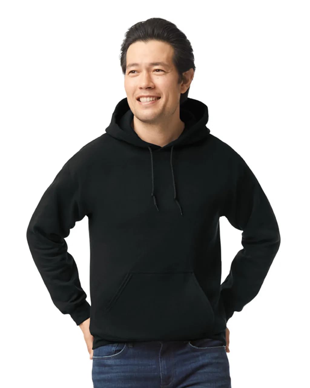 Gildan 18500 – Black, front