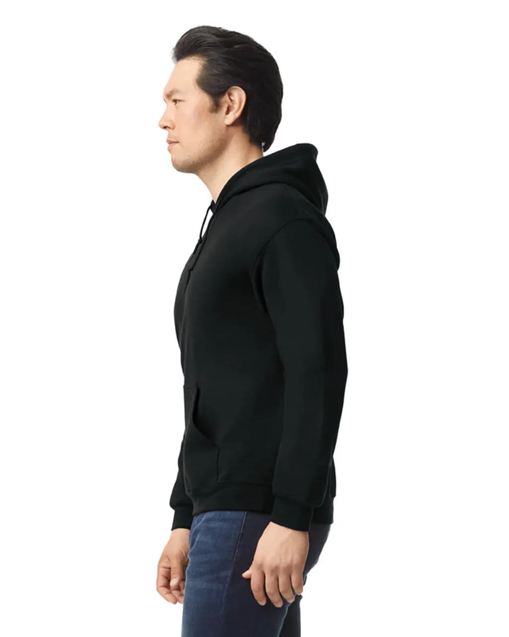 Gildan 18500 – Black, sleeve