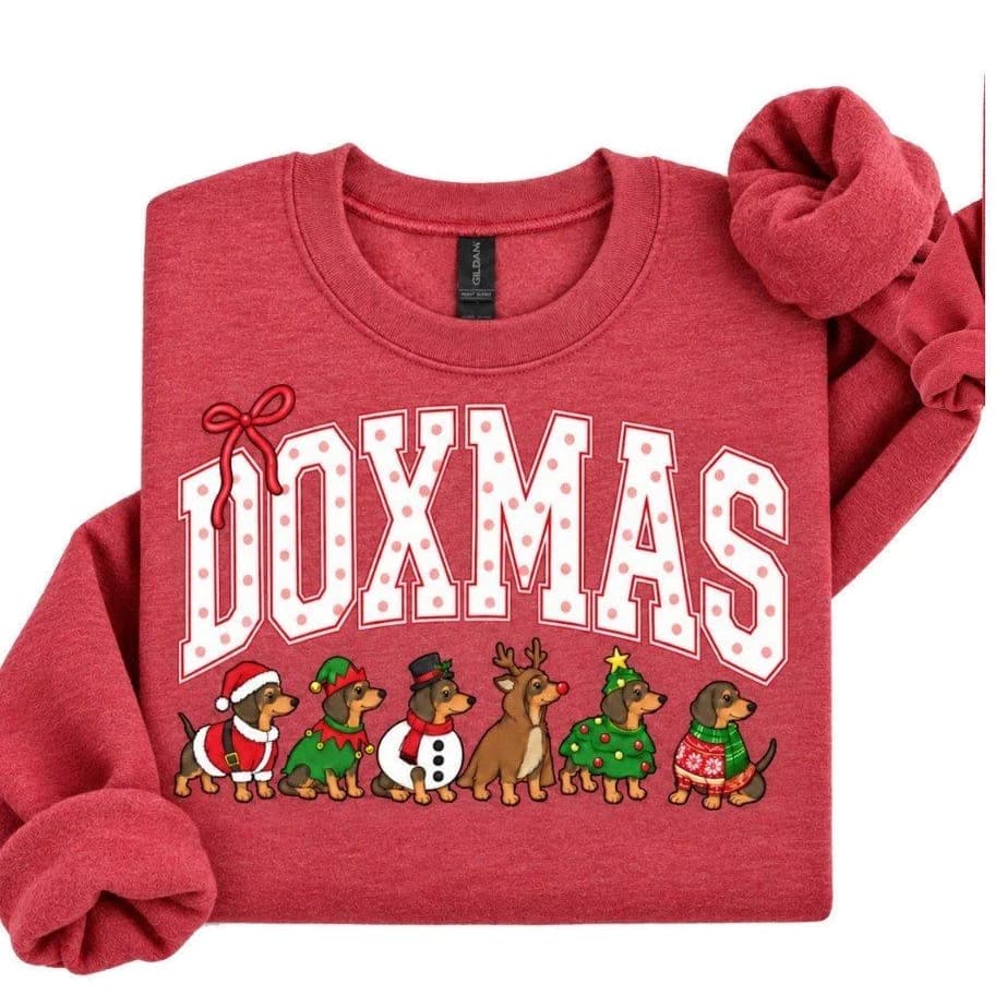 Doxmas Christmas Sweatshirt – Red