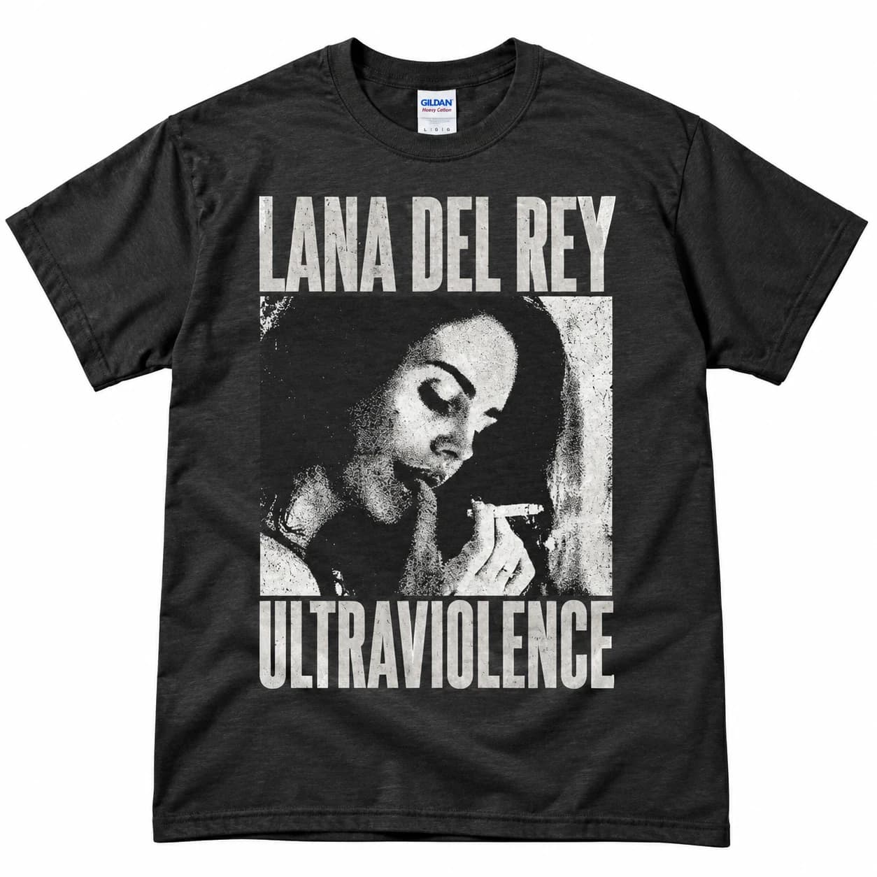 Lana Del Rey Ultraviolence Tee – Dark Heather