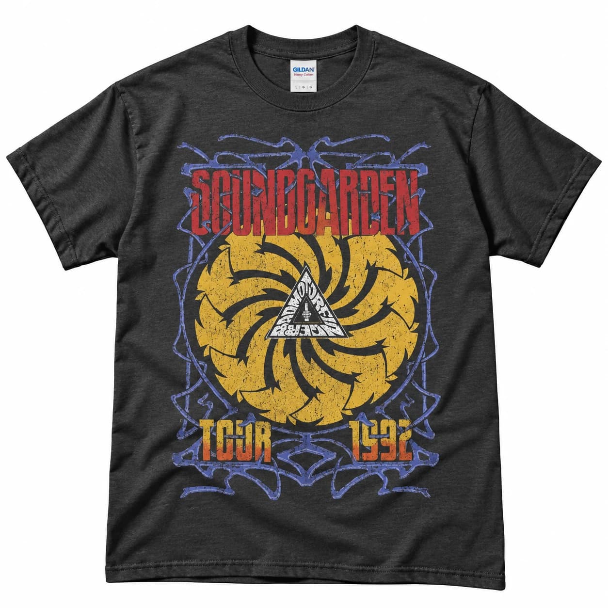 Soundgarden Tour 1992 Tee – Dark Heather