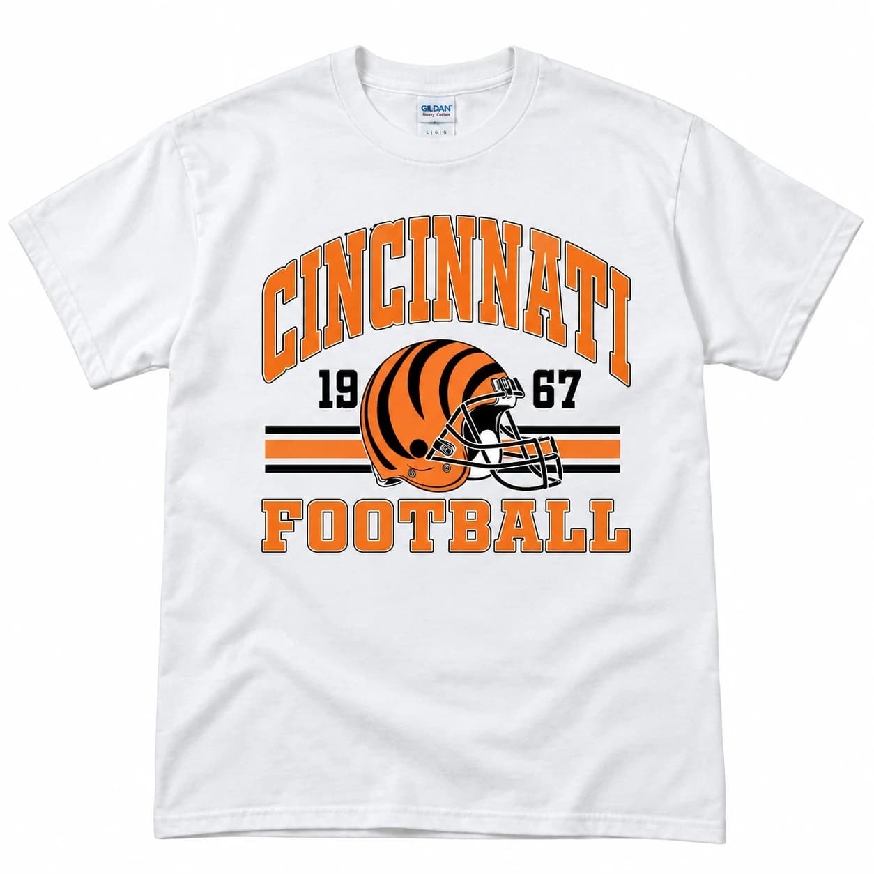 Cincinnati Football 1967 Tee – White