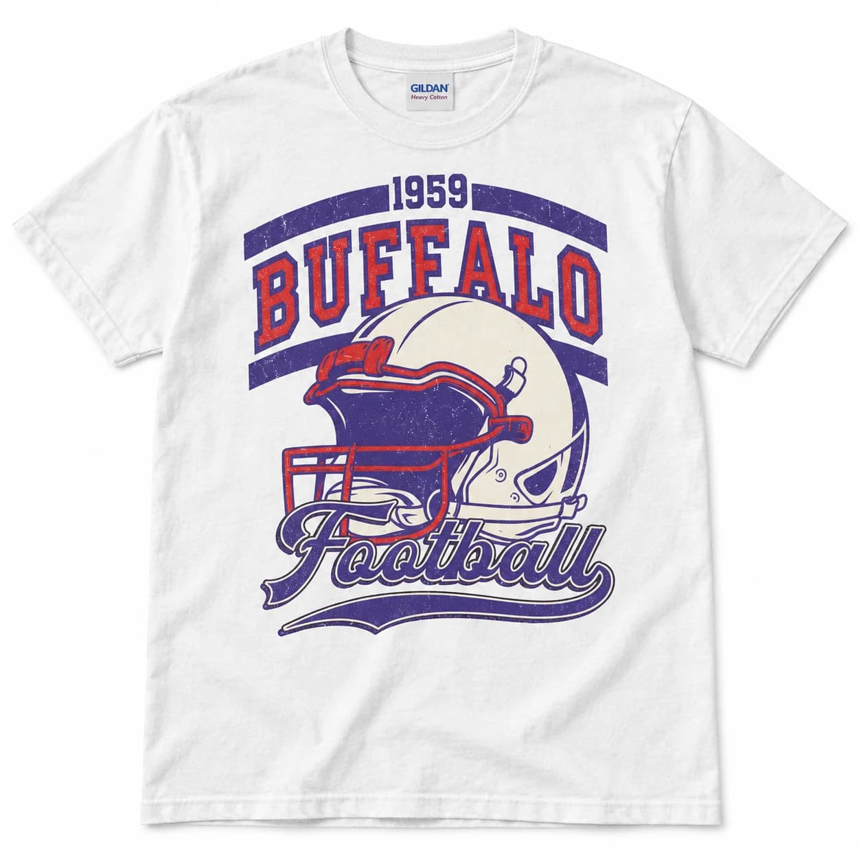 Buffalo Football 1959 Tee – White