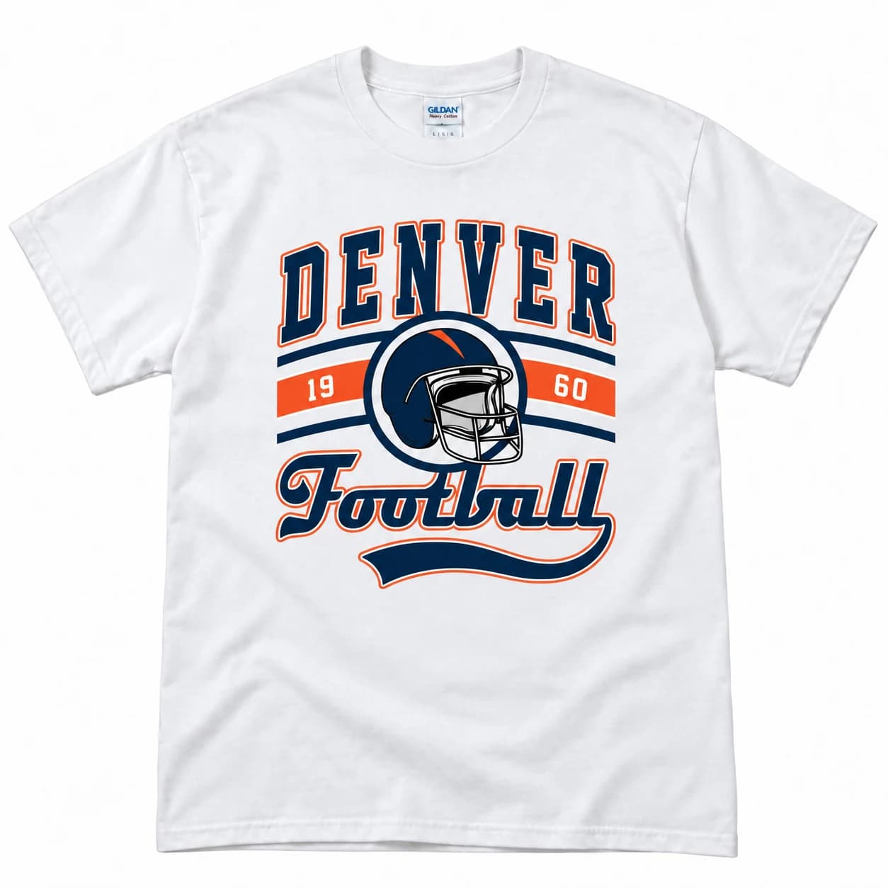Denver Football 1960 Tee – White