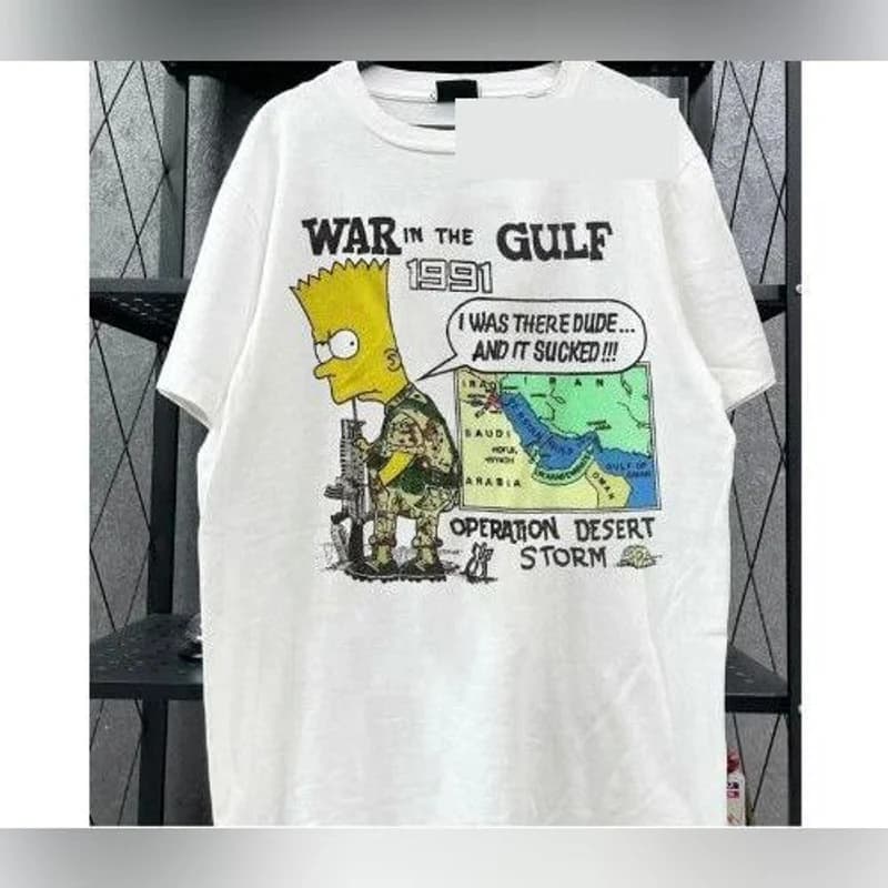 War in the Gulf 1991 Tee – White